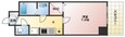 学研都市線<片町線>・JR東西線 加島駅 13階建 築4年の間取図