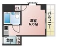 阪急京都線 十三駅 9階建 築32年の間取図