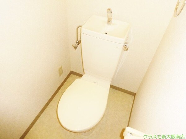 トイレ(温水便座の設置が可能です♪)