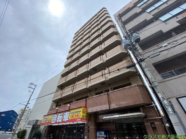 建物外観(自転車の空気がいつも満タン♪)