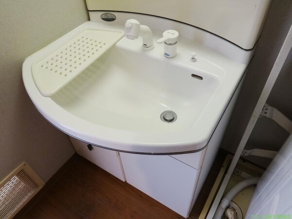 洗面所(冬場の風邪予防はうがい・手洗いです。)