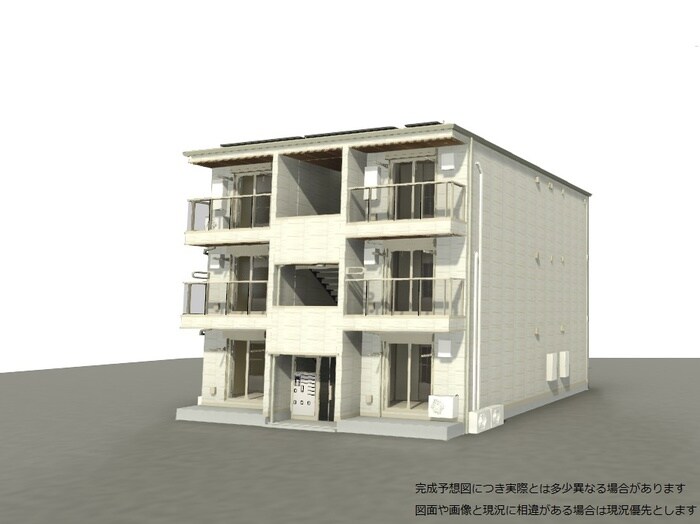 物件外観写真1　(2025年12月完成予定新築♪)