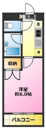 住みやすい住宅街の鉄骨造１Ｋのお部屋♪
ＪＲ南武線・東急東横