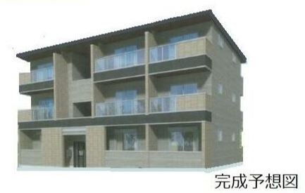 物件外観写真1　(2026年2月完成予定新築♪)