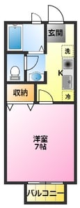 メゾンエイトの間取図