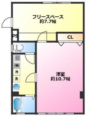 物件外観写真1　(大型バイクガレージとして使えるフリースペース♪)
