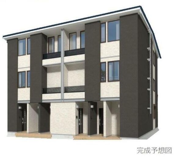 物件外観写真1　(2026年2月完成予定新築♪)