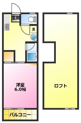 物件外観写真1　(独立洗面台有♪バス・トイレ別♪)