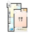 南海本線 住吉大社駅 3階建 築5年の間取図