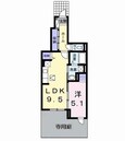 大和路線・関西本線 久宝寺駅 3階建 築10年の間取図