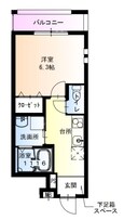 学研都市線<片町線>・JR東西線 徳庵駅 3階建 築1年の間取図