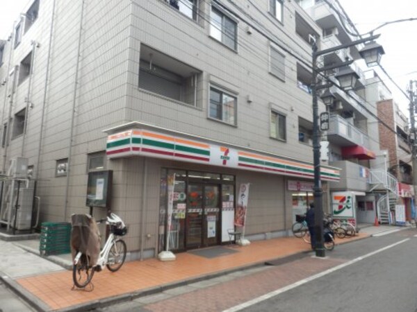 周辺環境(セブンイレブン 板橋仲宿商店街店 464m)