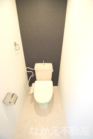 物件内観写真7　(落ち着いた色調のトイレです)