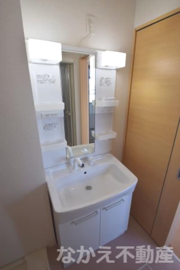 洗面・脱衣所(スペースが確保できる洗面所です)