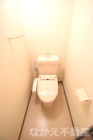 物件内観写真8　(落ち着いた色調のトイレです)