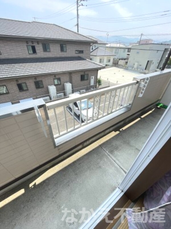 バルコニー(広々としたバルコニーです)