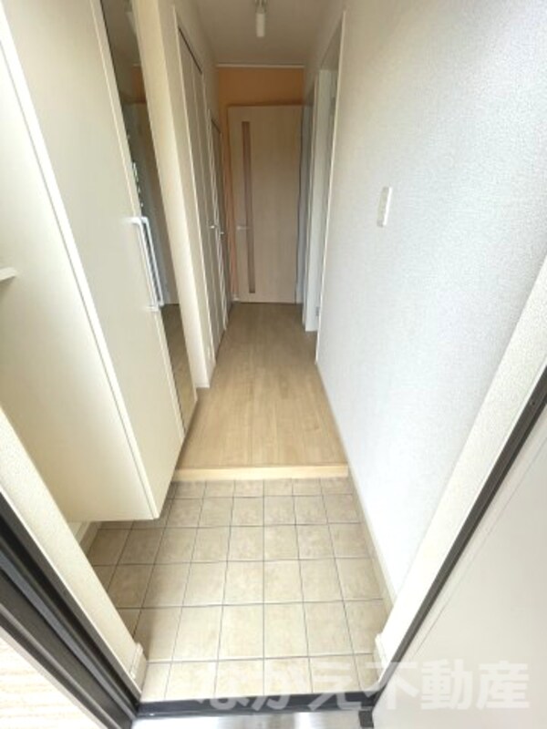 玄関(ゆったりとした玄関です)