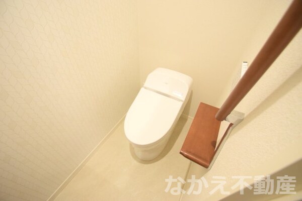 トイレ(ゆったりとした空間のトイレです)