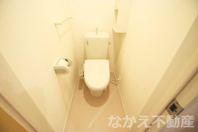 物件内観写真6　(落ち着いた色調のトイレです)