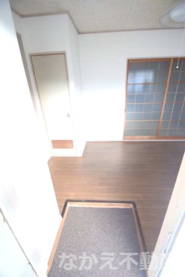 玄関(ゆったりとした玄関です)