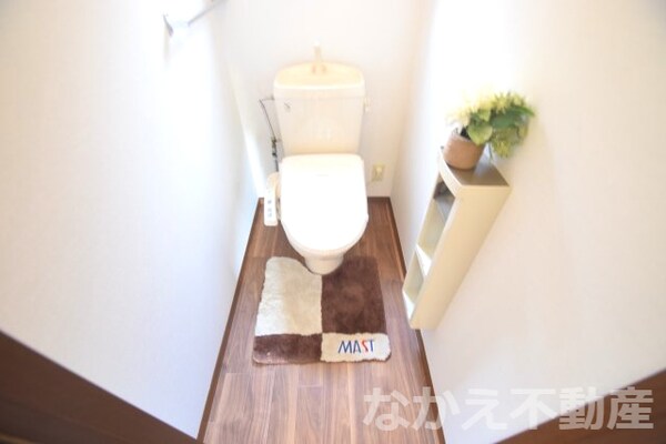 トイレ(ゆったりとした空間のトイレです)