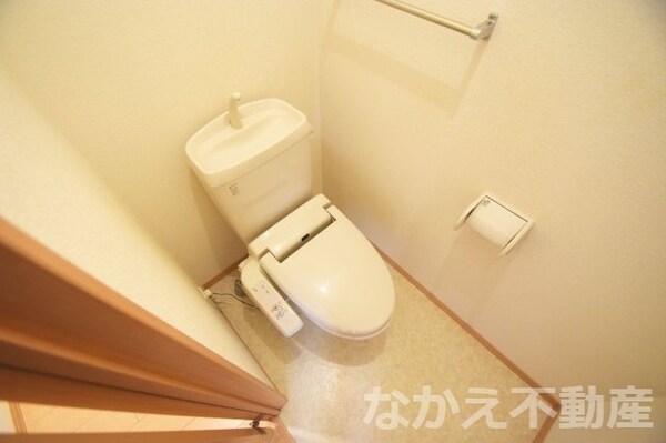トイレ(ゆったりとした空間のトイレです)