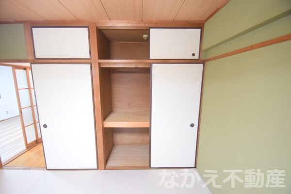 収納(収納のためのスペースです)