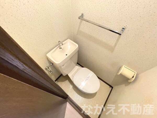 トイレ(ゆったりとした空間のトイレです)