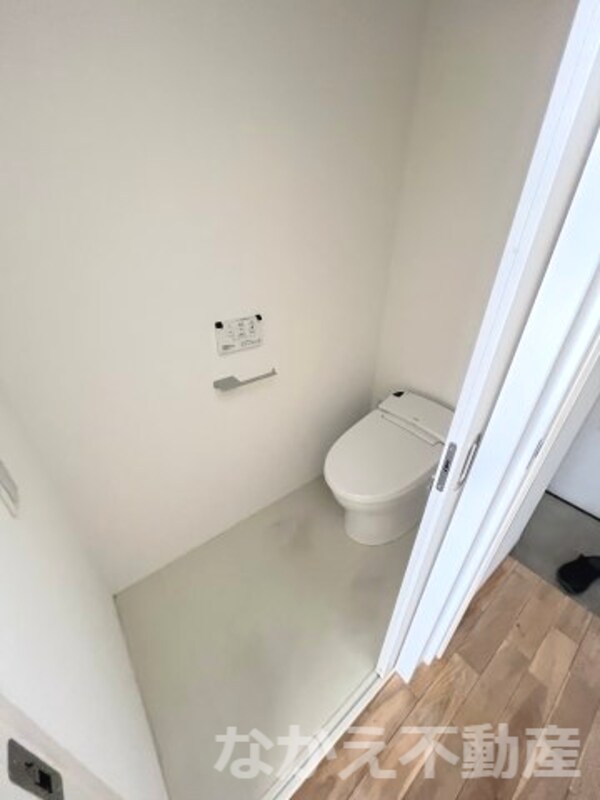 トイレ(ゆったりとした空間のトイレです)