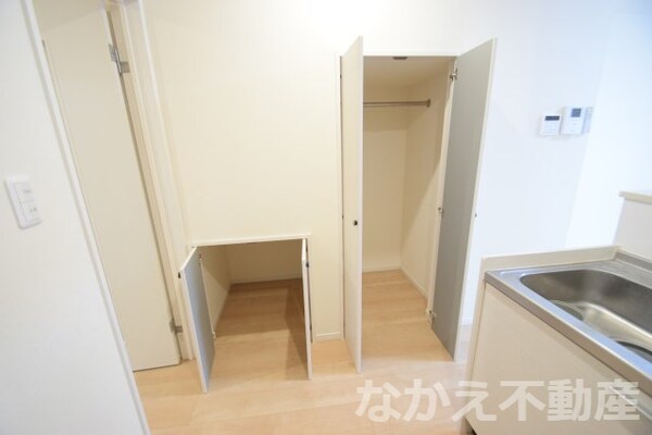 収納(収納のためのスペースです)
