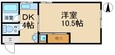 清光ハイツの間取図