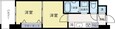 西鉄貝塚線 貝塚駅 15階建 築10年の間取図