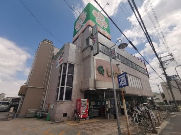 周辺環境(【スーパー】ライフ 恵我之荘店まで455ｍ)