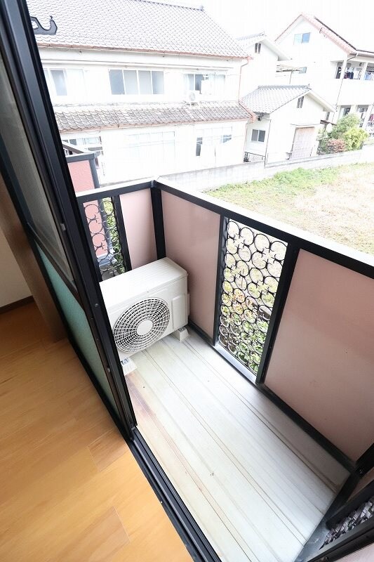 アウローラハイツのベランダ