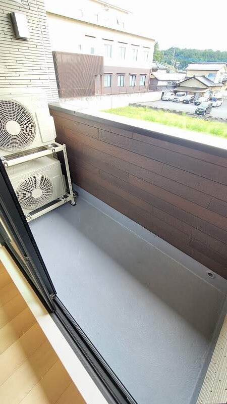 グレイス　カーサIのベランダ