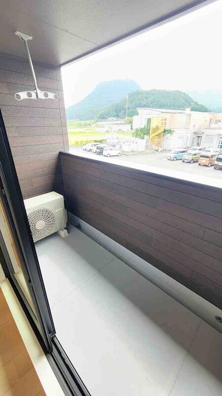 エスポワール　IIIのベランダ