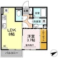 D-room古野の間取図