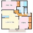 リビングタウン田代外町A棟の間取図