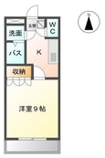 シャルドネ弥生が丘の間取図