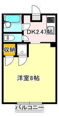 ピュア西新C棟の間取図