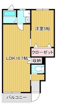エスカレントみやきIIの間取図