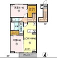 ロイヤルタウン上峰Cの間取図