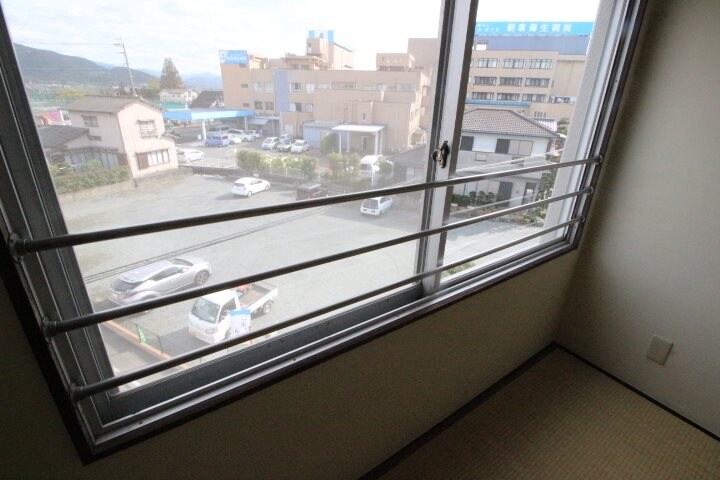 梶原ビルのベランダ