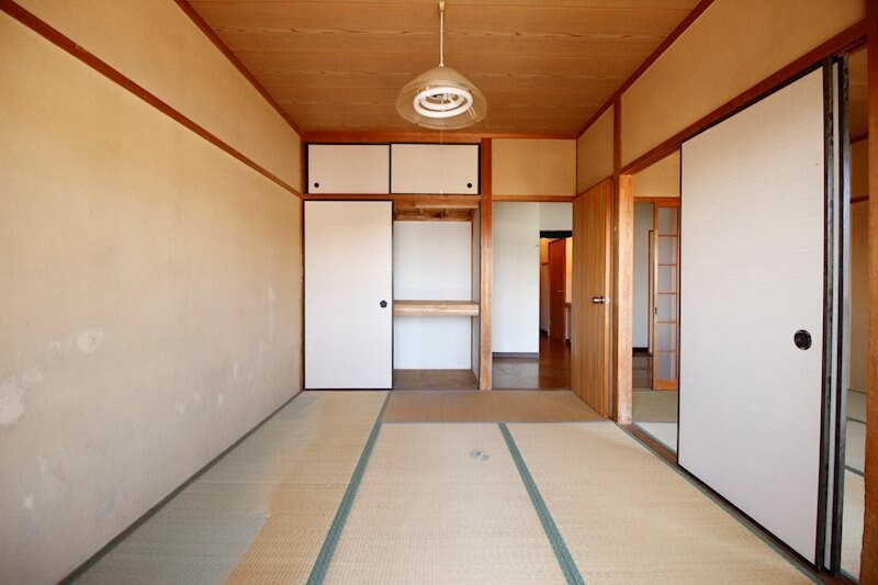 山下アパートのベッドルーム