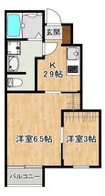CASA上津の間取図