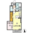 D-ROOM　CELINE　A棟の間取図