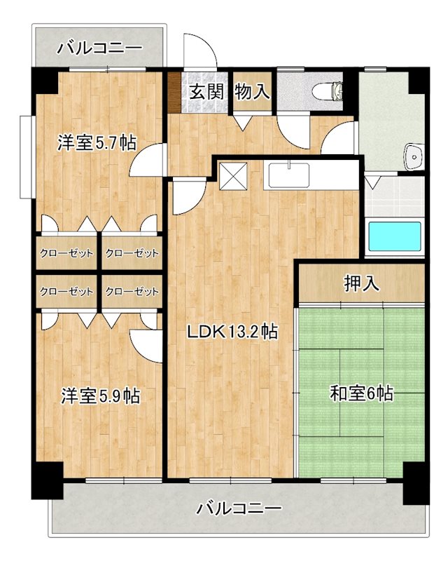間取図