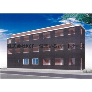 櫛原町新築アパート外観写真