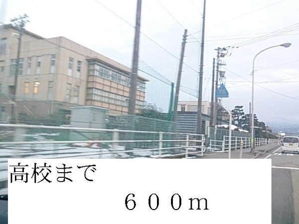 眺望(魚津工業高校まで600m)