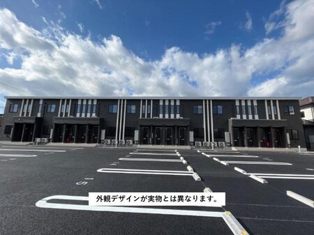 笹谷字石田新築アパート外観写真